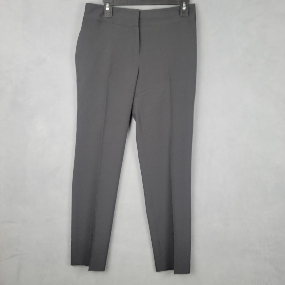 Black‎ Label By Evan-Picone Pants Womens 4 Black Slim Ankle Dress Career